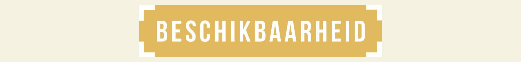 De leuve hoeve banner beschikbaarheid 2